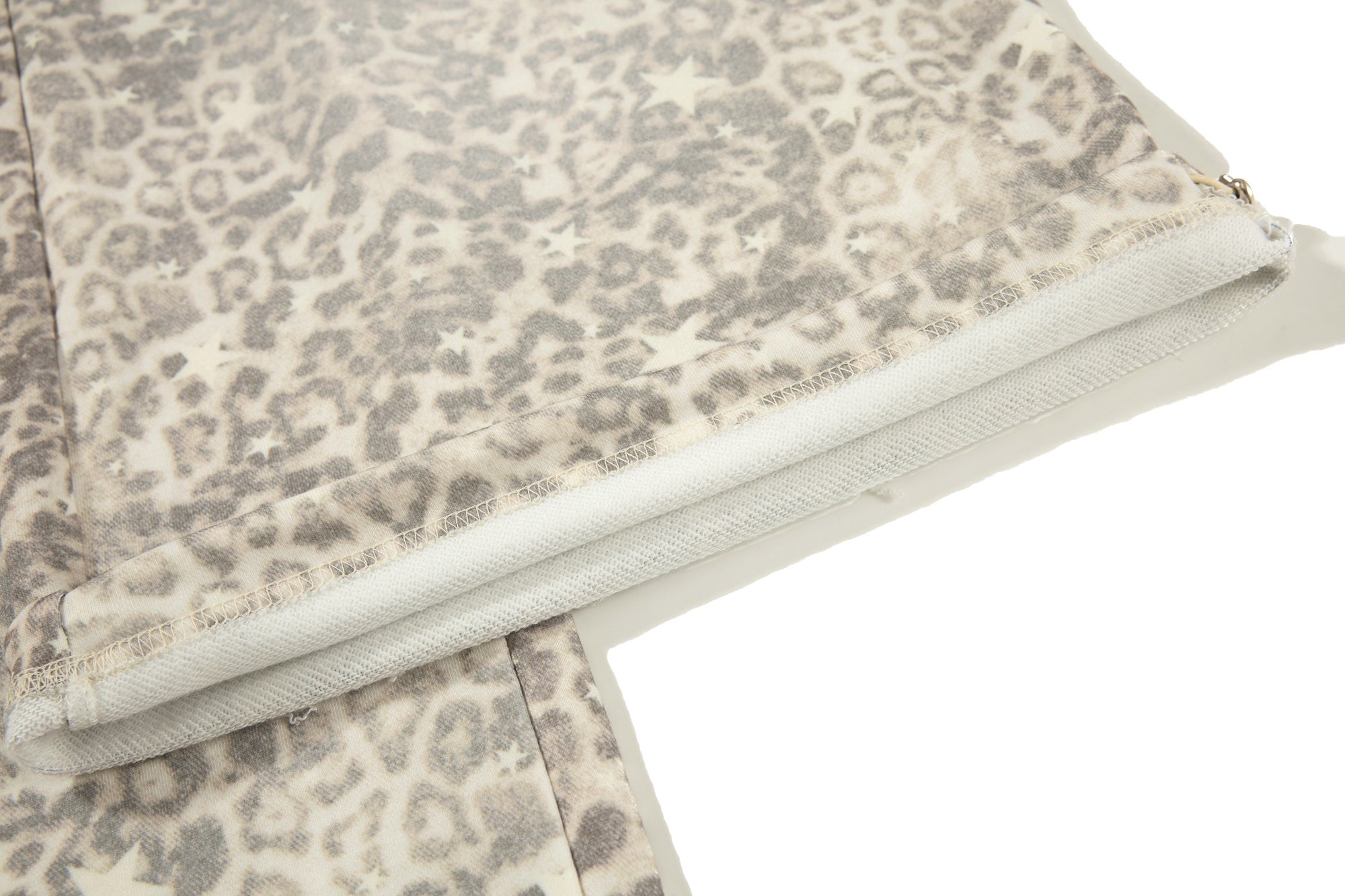 Omirad Leopard Washed Wide-Leg Sweatpants